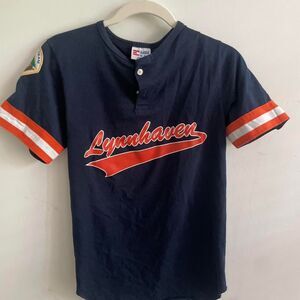 Eagle Men's Navy and Blue Top